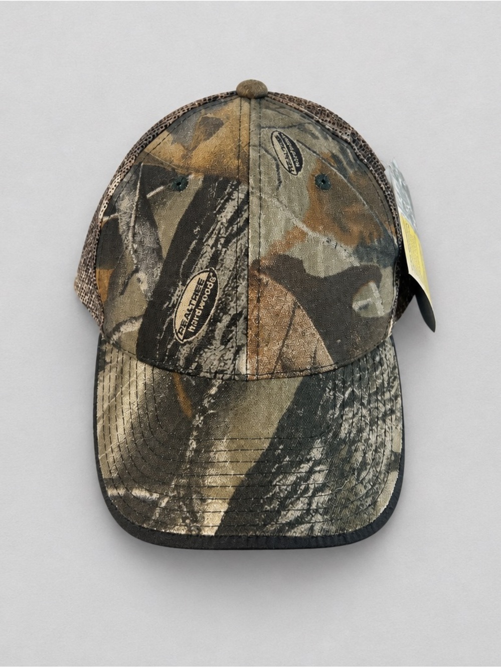 Realtree Camo Trucker Hat in Brown and Green